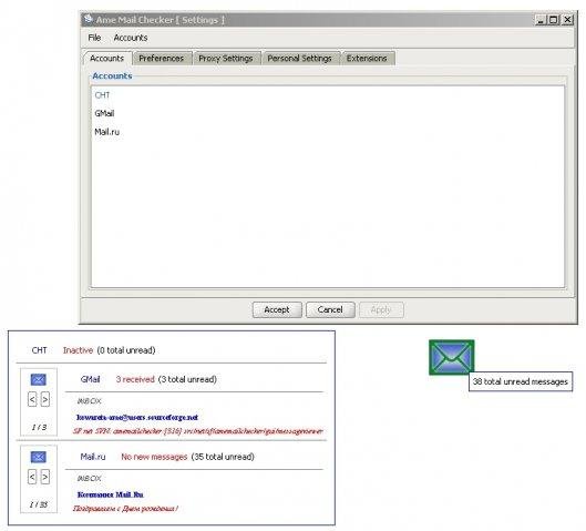 Download web tool or web app Ame Mail Checker Download web tool or web app Ame Mail Checker