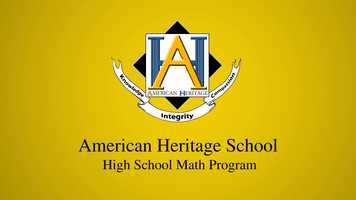 Free download American Heritage Math Program Boca/Delray video and edit with RedcoolMedia movie maker MovieStudio video editor online and AudioStudio audio editor onlin