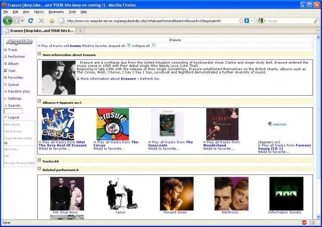 Download web tool or web app AmpJuke...and YOUR hits keep on coming! Download web tool or web app AmpJuke...and YOUR hits keep on coming!
