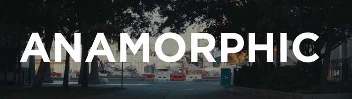 Free download Anamorphic video and edit with RedcoolMedia movie maker MovieStudio video editor online and AudioStudio audio editor onlin