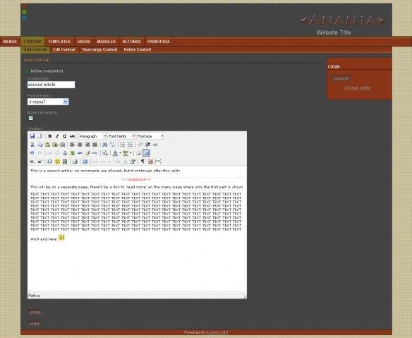 Download web tool or web app Ananta Download web tool or web app Ananta