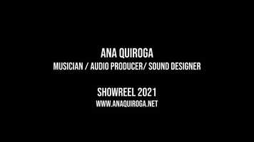 Free download Ana Quiroga - Music and Sound Showreel 2021 video and edit with RedcoolMedia movie maker MovieStudio video editor online and AudioStudio audio editor onlin