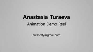 Free download Anastasia Turaeva  Animation Demoreel video and edit with RedcoolMedia movie maker MovieStudio video editor online and AudioStudio audio editor onlin
