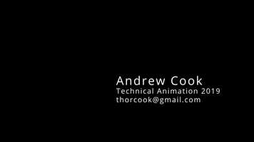 Free download Andrew Cook Technical Animation Reel 2019 video and edit with RedcoolMedia movie maker MovieStudio video editor online and AudioStudio audio editor onlin
