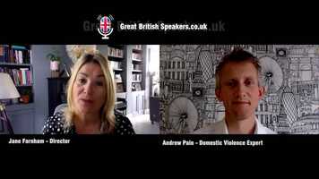 Free download Andrew Pain Domestic Abuse Speaker Jane Farnham agent Great British Speakers.mp4 video and edit with RedcoolMedia movie maker MovieStudio video editor online and AudioStudio audio editor onlin