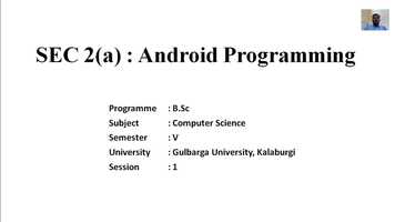 Free download Android Programming Session2 Video.mp4 video and edit with RedcoolMedia movie maker MovieStudio video editor online and AudioStudio audio editor onlin