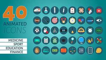 Free download Animated Icons | After Effects Project Files - Videohive template video and edit with RedcoolMedia movie maker MovieStudio video editor online and AudioStudio audio editor onlin