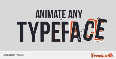 Free download Animated Typeface | After Effects Project Files - Videohive template video and edit with RedcoolMedia movie maker MovieStudio video editor online and AudioStudio audio editor onlin