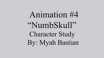 Free download Animation #4 NumbSkull - Character Study Final video and edit with RedcoolMedia movie maker MovieStudio video editor online and AudioStudio audio editor onlin