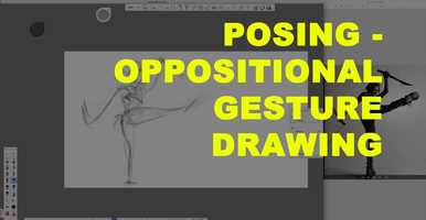 Free download Animation Posing - Oppositional Gesture Drawing video and edit with RedcoolMedia movie maker MovieStudio video editor online and AudioStudio audio editor onlin