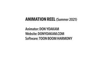 Free download Animation Reel (Summer 2021) video and edit with RedcoolMedia movie maker MovieStudio video editor online and AudioStudio audio editor onlin