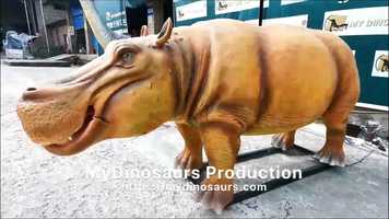 Free download Animatronic Animals Life-size Hippo for Park Attraction video and edit with RedcoolMedia movie maker MovieStudio video editor online and AudioStudio audio editor onlin