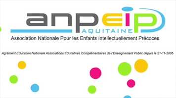 Free download ANPEIP Aquitaine  Association Nationale Pour les Enfants Intellectuellement Prcoces video and edit with RedcoolMedia movie maker MovieStudio video editor online and AudioStudio audio editor onlin