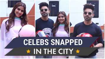 Free download Aparshakti Khurana  Pranutan Bahl  shoot for their upcoming film Helmet video and edit with RedcoolMedia movie maker MovieStudio video editor online and AudioStudio audio editor onlin