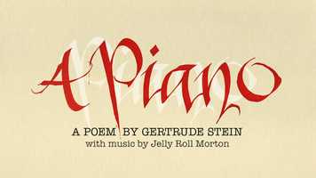 Free download A Piano: a Poem by Gertrude Stein - TEASER video and edit with RedcoolMedia movie maker MovieStudio video editor online and AudioStudio audio editor onlin