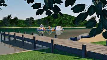 Free download aquafunpark 50 OCEAN LINE  3D animation lake video and edit with RedcoolMedia movie maker MovieStudio video editor online and AudioStudio audio editor onlin