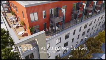 Free download Architectural Visualization for RESIDENTIAL BUILDING DESIGN, Alexandria, Virginia, USA video and edit with RedcoolMedia movie maker MovieStudio video editor online and AudioStudio audio editor onlin