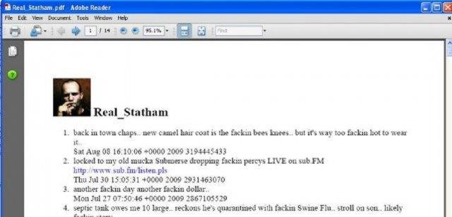 Download web tool or web app archive tweets to pdf + offline browsing