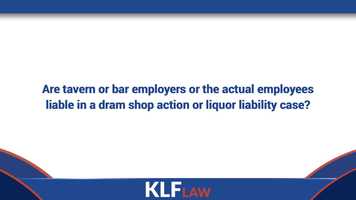 Free download Are tavern or bar employers or the actual employees liable in a dram shop action or liquor liability case? video and edit with RedcoolMedia movie maker MovieStudio video editor online and AudioStudio audio editor onlin