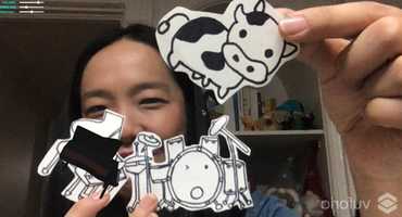 Free download AR playful music app 7 video and edit with RedcoolMedia movie maker MovieStudio video editor online and AudioStudio audio editor onlin