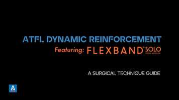 Free download Artelon - Full surgery technique for FLEXBAND Solo System (8.13.20) video and edit with RedcoolMedia movie maker MovieStudio video editor online and AudioStudio audio editor onlin