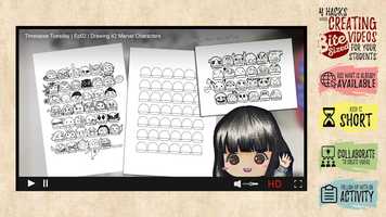 Free download #arthacks Ep 7 (HBL ver.)  Creating Bite-Sized Tutorial Videos to Engage and Deepen Students Learning video and edit with RedcoolMedia movie maker MovieStudio video editor online and AudioStudio audio editor onlin