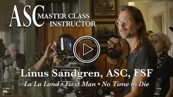 Free download ASC Master Class Instructor Linus Sandgren, ASC, FSF on His Process and Film video and edit with RedcoolMedia movie maker MovieStudio video editor online and AudioStudio audio editor onlin