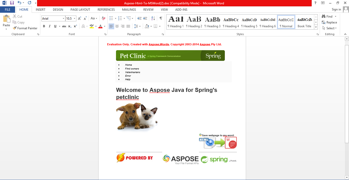 Download web tool or web app Aspose for Spring.Java Download web tool or web app Aspose for Spring.Java