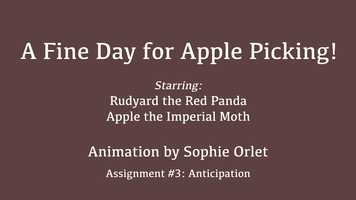 Free download Assignment: Anticipation- FINAL video and edit with RedcoolMedia movie maker MovieStudio video editor online and AudioStudio audio editor onlin