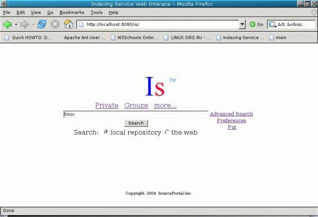 Download web tool or web app Associative Indexing Service