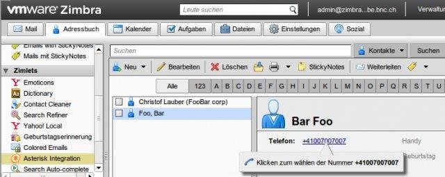 Download web tool or web app Asterisk PBX Integration Zimlet Download web tool or web app Asterisk PBX Integration Zimlet