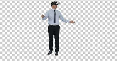 Free download Astonished young businessman wearing VR glasses Concept of the | Stock Footage - Envato elements video and edit with RedcoolMedia movie maker MovieStudio video editor online and AudioStudio audio editor onlin