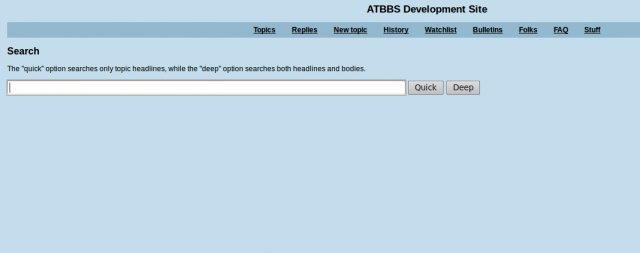 Download web tool or web app ATBBS