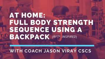Free download At Home: Full Body Strength Sequence using a backpack video and edit with RedcoolMedia movie maker MovieStudio video editor online and AudioStudio audio editor onlin