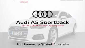 Free download Audi A5 Sportback video and edit with RedcoolMedia movie maker MovieStudio video editor online and AudioStudio audio editor onlin