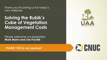 Free download Aug 12, 2020: Solving the Rubiks Cube of Vegetation Management Costs video and edit with RedcoolMedia movie maker MovieStudio video editor online and AudioStudio audio editor onlin