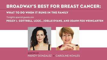 Free download August 2021 Broadways Best for Breast Cancer: What to Do When It Runs in the Family video and edit with RedcoolMedia movie maker MovieStudio video editor online and AudioStudio audio editor onlin