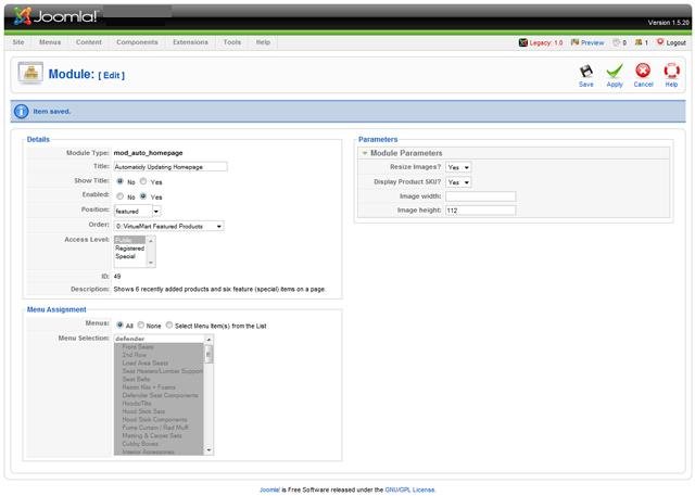 Download web tool or web app Auto Updating VirtueMart Homepage Download web tool or web app Auto Updating VirtueMart Homepage