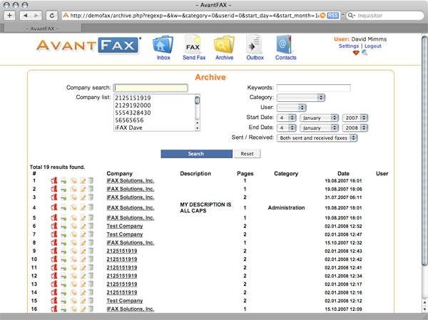 Download web tool or web app AvantFAX Download web tool or web app AvantFAX