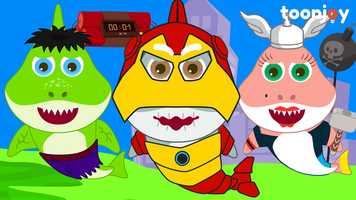 Free download Baby Shark Superheroes - Nursery Rhymes song video and edit with RedcoolMedia movie maker MovieStudio video editor online and AudioStudio audio editor onlin