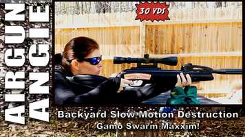 Free download Backyard Slow Motion Destruction  Gamo Swarm Maxxim! - by AirgunWeb video and edit with RedcoolMedia movie maker MovieStudio video editor online and AudioStudio audio editor onlin