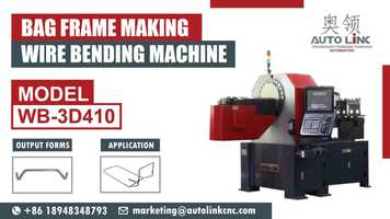 Free download Bag Frame Wire Bending Machine  WB3D410 Available in Alibaba and Made in China_480p.mp4 video and edit with RedcoolMedia movie maker MovieStudio video editor online and AudioStudio audio editor onlin