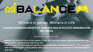 Free download Balance Gaming Network - 1 minute video for The Brief. See details for MVP also video and edit with RedcoolMedia movie maker MovieStudio video editor online and AudioStudio audio editor onlin