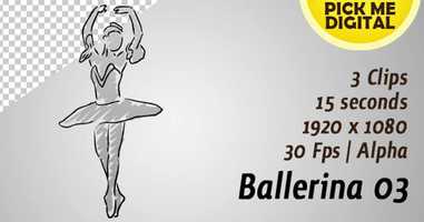 Free download Ballerina 03 | Motion Graphics - Envato elements video and edit with RedcoolMedia movie maker MovieStudio video editor online and AudioStudio audio editor onlin