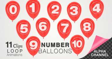 Free download Balloons Pack With Numbers | Motion Graphics - Envato elements video and edit with RedcoolMedia movie maker MovieStudio video editor online and AudioStudio audio editor onlin