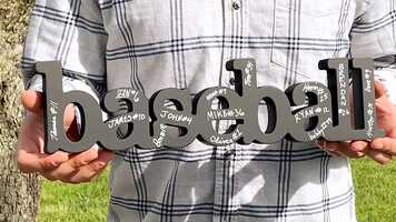 Free download Baseball Wood Words Ready for Team to Autograph video and edit with RedcoolMedia movie maker MovieStudio video editor online and AudioStudio audio editor onlin