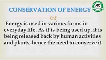 Free download BASIC SCIENCE JS1 ENVIRONMENTAL CONSERVATION video and edit with RedcoolMedia movie maker MovieStudio video editor online and AudioStudio audio editor onlin