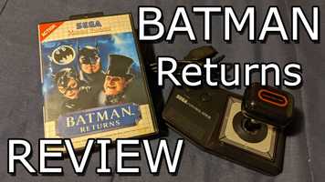 Free download Batman Returns for Sega Master System - Review video and edit with RedcoolMedia movie maker MovieStudio video editor online and AudioStudio audio editor onlin