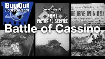 Free download Battle of Cassino WW2 Historic Film | Vintage Stock Footage video and edit with RedcoolMedia movie maker MovieStudio video editor online and AudioStudio audio editor onlin