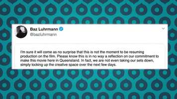 Free download Baz Luhrman shares update on his movie with Tom Hanks video and edit with RedcoolMedia movie maker MovieStudio video editor online and AudioStudio audio editor onlin